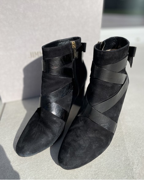 Kozačky dámské Jimmy Choo černé